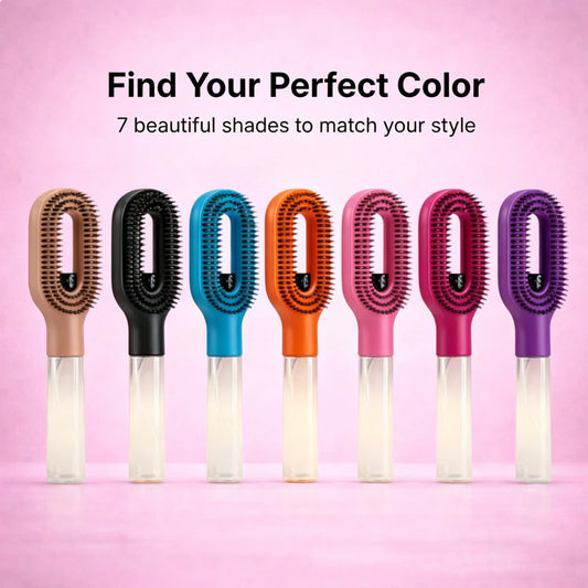 Water Spray Hair Comb with Anti-Static Handle
