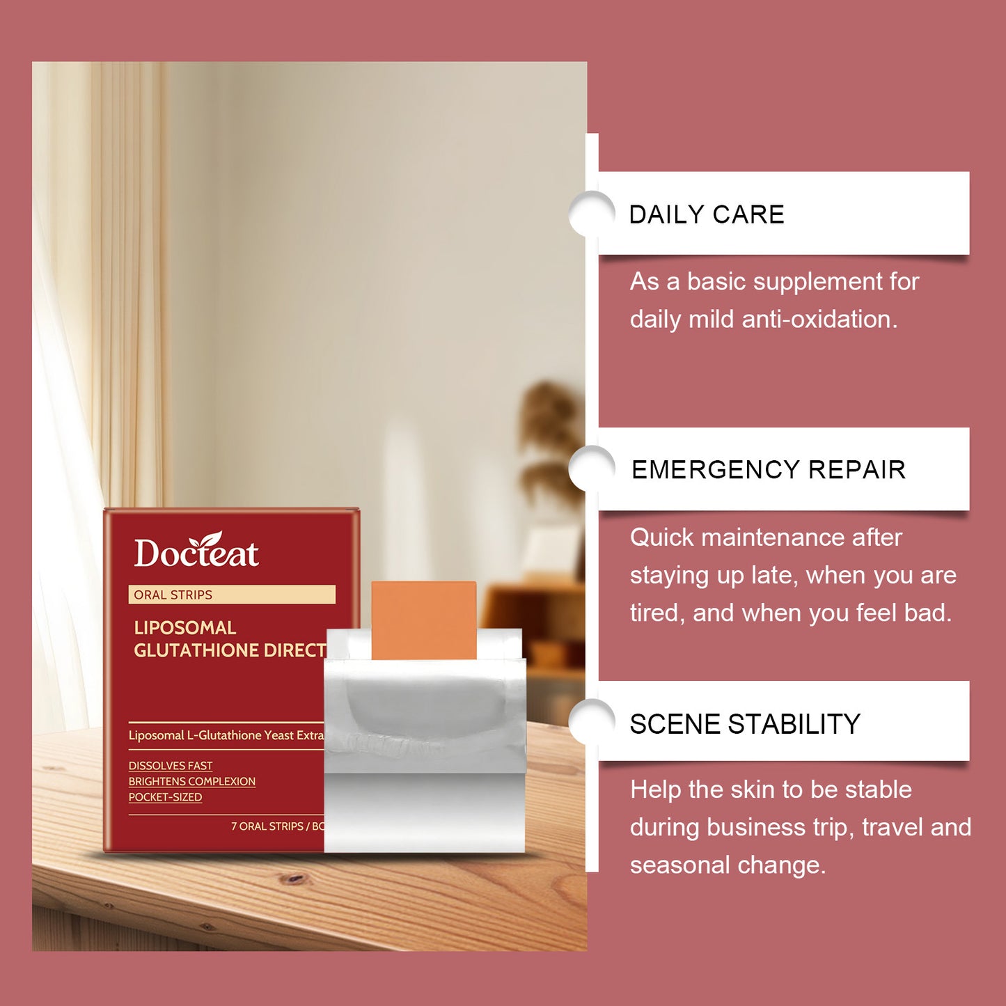 Korean Skin Glow Oral Dissolvable Strips