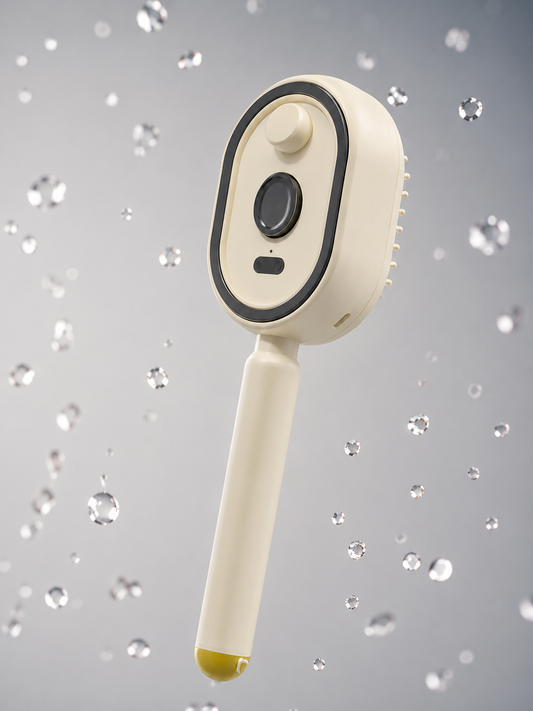 Spray airbag massage comb