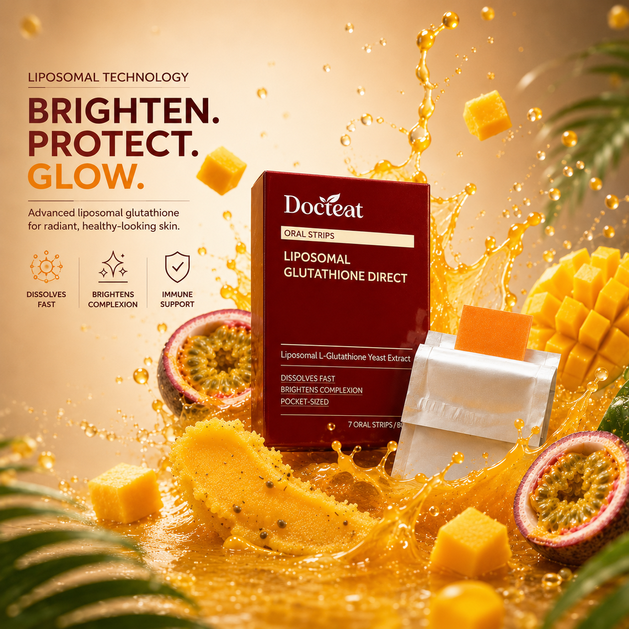 Korean Skin Glow Oral Dissolvable Strips